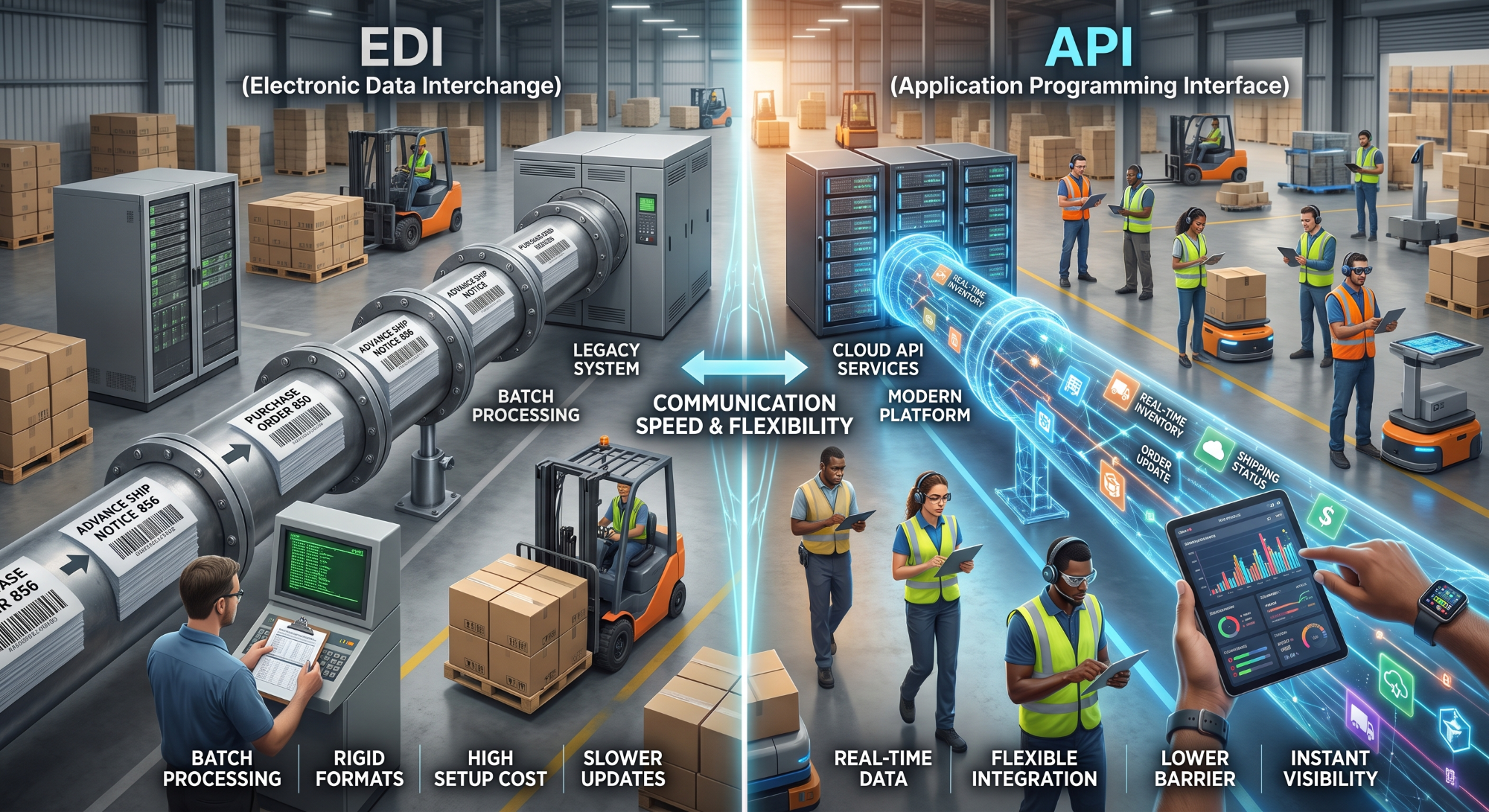 Will APIs Replace EDI in Warehouse Operations? 
